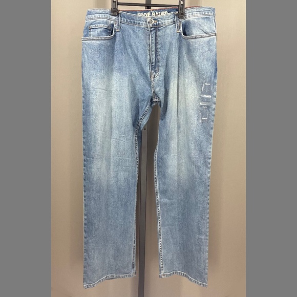 Eddie Bauer Other - NEW Eddie Bauer Jeans Mens 36 blue denim straight leg relaxed outdoor casual